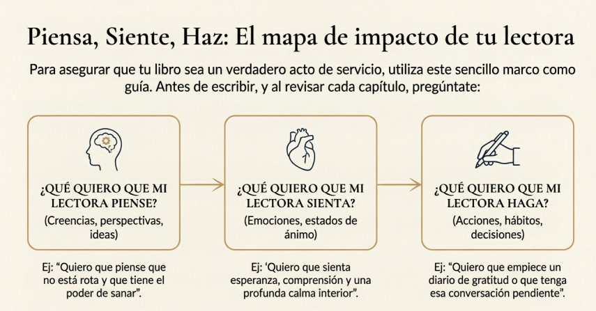 Mapa de impacto: Piensa, Siente, Haz - SoulByte