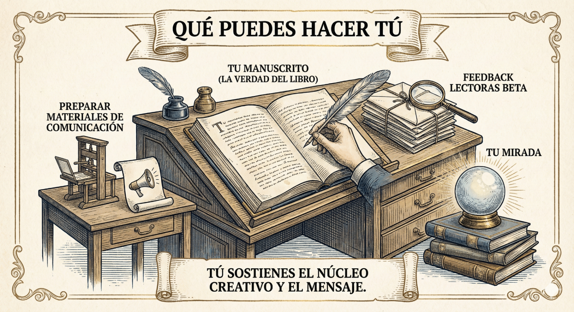 Qué puede hacer la autora